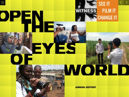WITNESS annual report WITNESS annual report